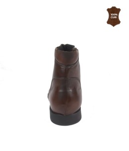 Bottines hommes marron