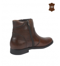 Bottines hommes marron