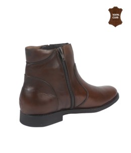 Bottines hommes marron