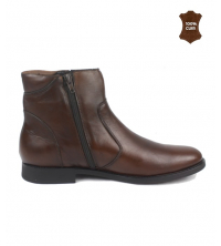 Bottines hommes marron