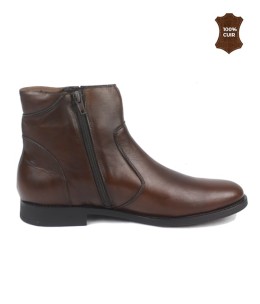 Bottines hommes marron