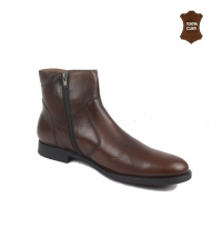 Bottines hommes marron