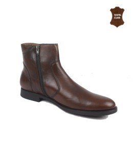 Bottines hommes marron