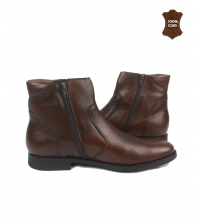 Bottines hommes marron