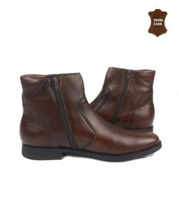 Bottines hommes marron