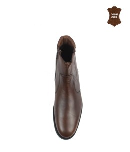 Bottines hommes marron