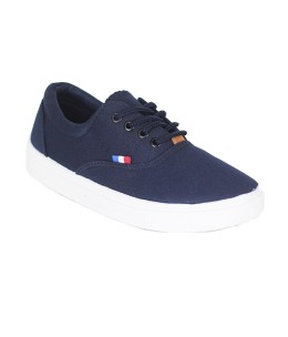 BASKETS HOMME BLEU